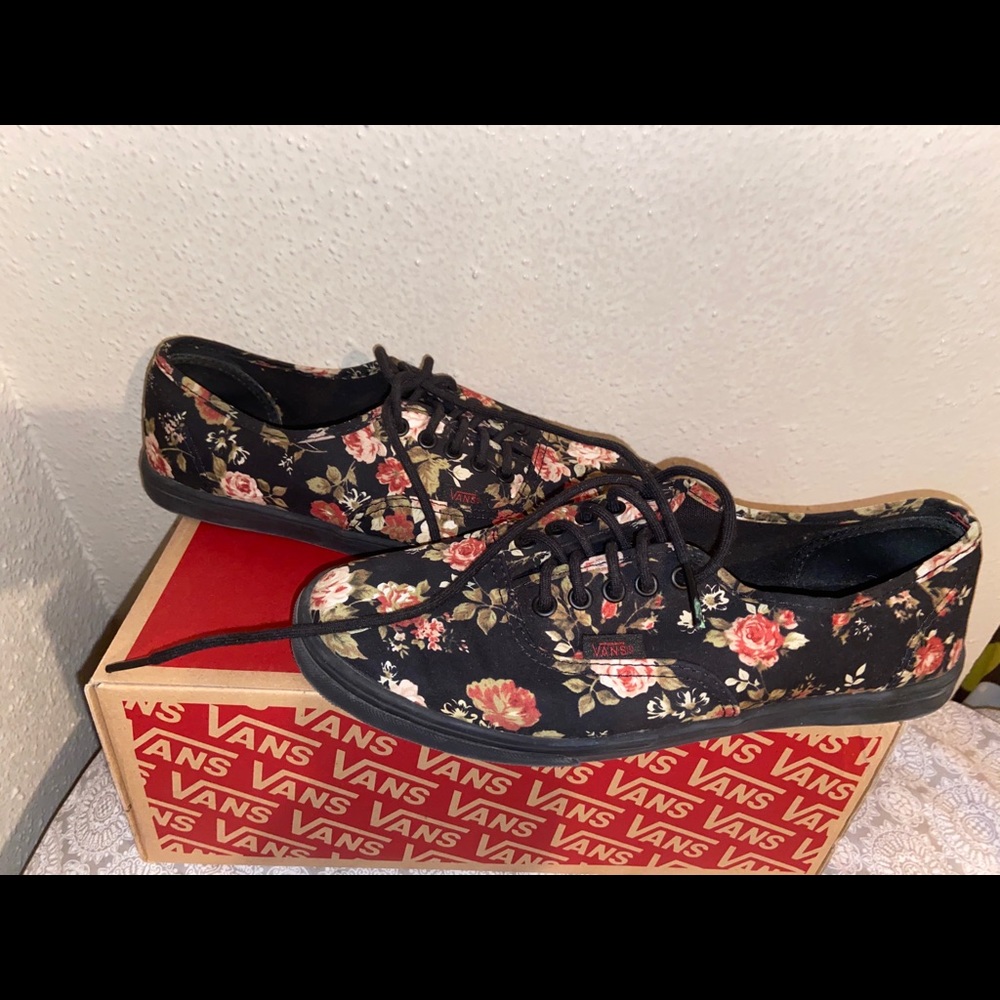 Floral Vans